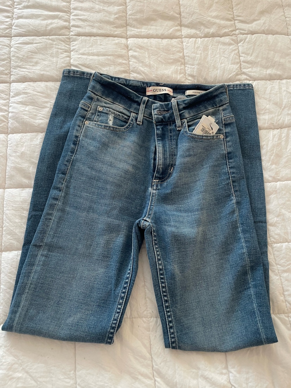 Guess Icon High Rise Skinny Jean